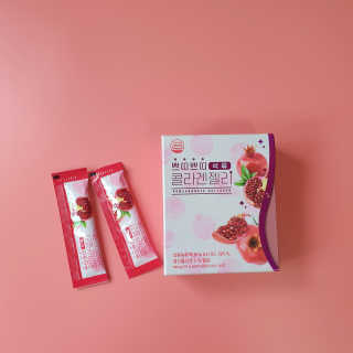 헬스업_쁘띠쁘띠석류콜라겐젤리_20g x 14포 — 5점을 준 리뷰어가 2020년 9월 올린 사용 사진