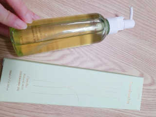 스킨큐어 산다화 순한 클렌징 동백 오일 200ml — 5점을 준 리뷰어가 2020년 5월 올린 사용 사진