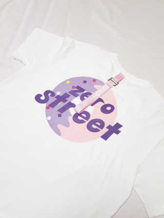 제로스트릿 ZERO STREET - BACK DONUT T-SHIRT 7 COLOR — 4점을 준 리뷰어가 2020년 7월 올린 사용 사진