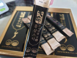 헬스업_천명진프리미엄홍삼스틱_10ml x 30포 — 5점을 준 리뷰어가 2020년 10월 올린 사용 사진
