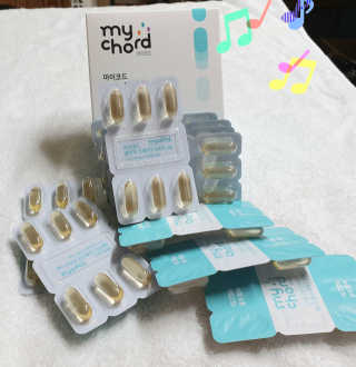 JW중외제약 마이코드 알티지 오메가3 1000 mg — 5점을 준 리뷰어가 2020년 7월 올린 사용 사진