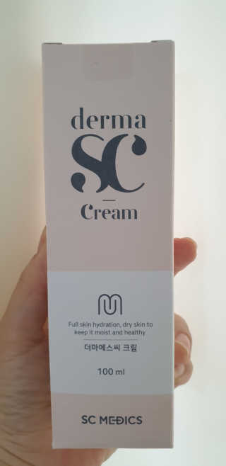derma SC-Cream 더마에스씨 크림 100ml — 5점을 준 리뷰어가 2020년 4월 올린 사용 사진