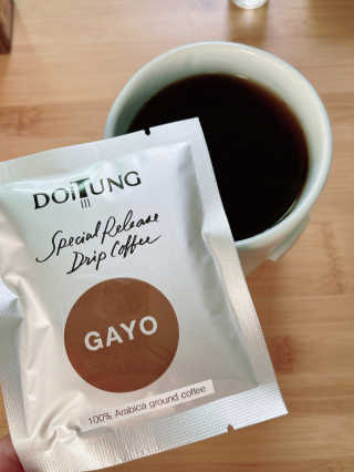 도이퉁 드립백 커피 60g 스페셜티 GAYO — 5점을 준 리뷰어가 2020년 12월 올린 사용 사진