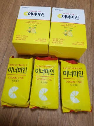 이너미인 VITAMIN-C 700 — 5점을 준 리뷰어가 2020년 9월 올린 사용 사진