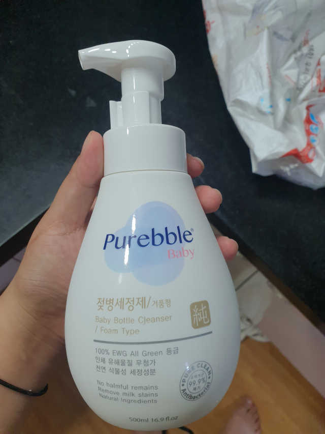 [퓨어블] 베이비 젖병세정제 500ml 리뷰 사진