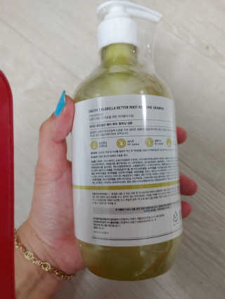 달리프 클로렐라 베러 루트 릴렉싱 샴푸 500ml — 4.5점을 준 리뷰어가 2020년 11월 올린 사용 사진