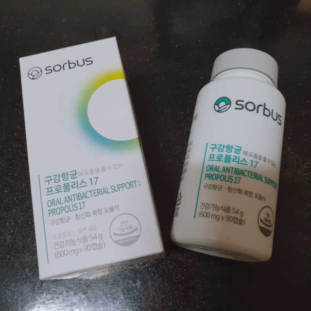 소버스 구강항균 프로폴리스17 리뷰 사진