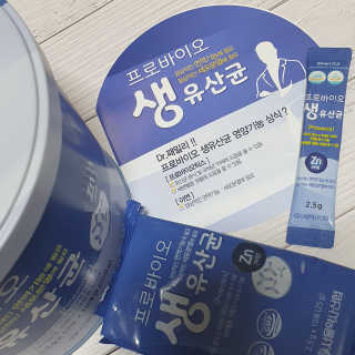 서울약사신협_프로바이오생유산균_2.5G x 100포 — 5점을 준 리뷰어가 2020년 8월 올린 사용 사진