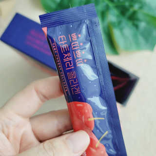 서울약사신협_쁘띠쁘띠타트체리콜라겐_20g x 14포 — 5점을 준 리뷰어가 2020년 11월 올린 사용 사진