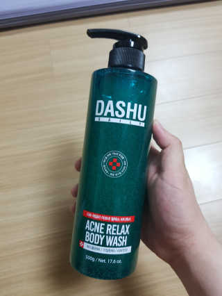 다슈코리아 다슈 데일리 아크네 릴렉스 바디워시 500ml — 5점을 준 리뷰어가 2020년 6월 올린 사용 사진