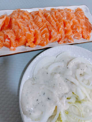 동원산업 항공직송 동원생연어_400g — 5점을 준 리뷰어가 2020년 4월 올린 사용 사진