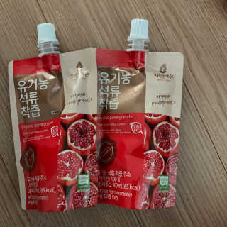 자연에온 유기농 석류 착즙 100mL 10개입 2BOX — 5점을 준 리뷰어가 2020년 11월 올린 사용 사진