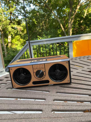 SEVIZ RETRO20W 레트로 블루투스 스피커 — 5점을 준 리뷰어가 2020년 7월 올린 사용 사진