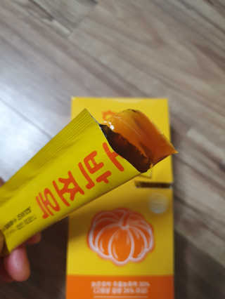 조은약초 국산 늙은 호박즙 호박쪼옥 젤리 20g x 15포 — 5점을 준 리뷰어가 2020년 8월 올린 사용 사진