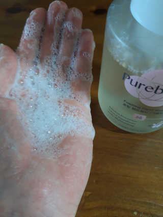 Purebble 당김없이 속촉촉_퓨어블 핸드워시 3종 [랜덤발송] — 5점을 준 리뷰어가 2020년 7월 올린 사용 사진