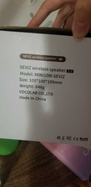 SEVIZ MINI10W 레트로 블루투스 스피커 — 5점을 준 리뷰어가 2020년 8월 올린 사용 사진