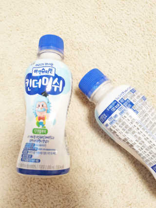남양유업 [ 아인슈타인 ] 머리가 마시는 아인슈타인 킨더밀쉬 — 5점을 준 리뷰어가 2020년 7월 올린 사용 사진