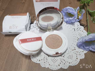 디어벨르 크림쿠션 DEAR BELLE CREAM COUSION — 4.5점을 준 리뷰어가 2020년 9월 올린 사용 사진