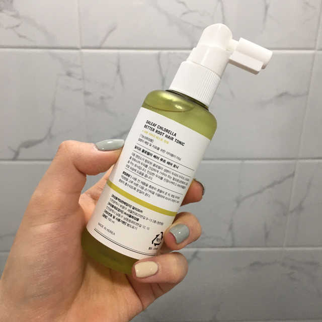 달리프 클로렐라 베러 루트 헤어토닉 100ml 리뷰 사진