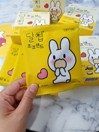 네이처오다 달칩 초코샌드 — 5점을 준 리뷰어가 2020년 7월 올린 사용 사진