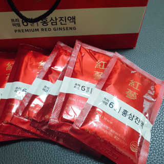 서울약사신협_New프리미엄6년근홍삼진액_70mlx30포 — 5점을 준 리뷰어가 2020년 8월 올린 사용 사진