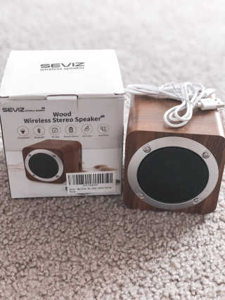 SEVIZ MINI10W 레트로 블루투스 스피커 — 5점을 준 리뷰어가 2020년 9월 올린 사용 사진