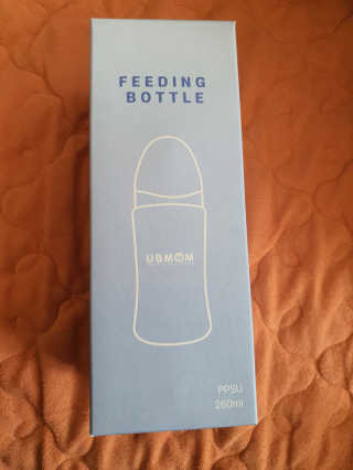 유비맘 PPSU 젖병 노꼭지_260ml_컬러 랜덤 발송 — 5점을 준 리뷰어가 2020년 12월 올린 사용 사진