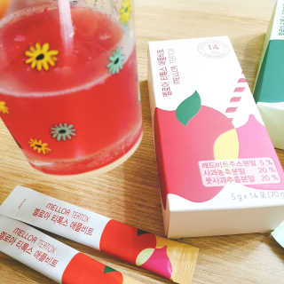 멜로아티톡스 애플비트, 진저라임 상큼하게 가벼워질 땐 멜로아티톡스 애플비트 진저라임 — 4점을 준 리뷰어가 2020년 5월 올린 사용 사진