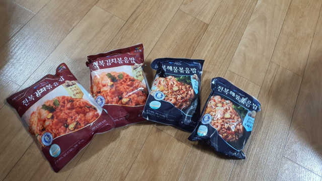 전복해물볶음밥/전복김치볶음밥 250g-4봉지 리뷰 사진