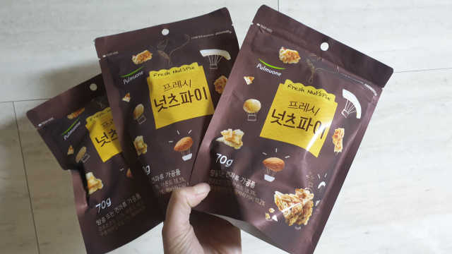 [풀무원] 프레시 넛츠파이 3개입 리뷰 사진