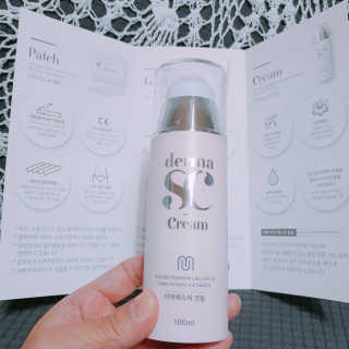 derma SC-Cream 더마에스씨 크림 100ml — 5점을 준 리뷰어가 2020년 4월 올린 사용 사진