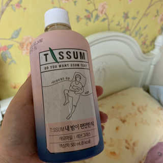 서울에프엔비 티썸 내 목이 청량한 티, 티썸 내 밤이 편안한 티 — 5점을 준 리뷰어가 2020년 10월 올린 사용 사진