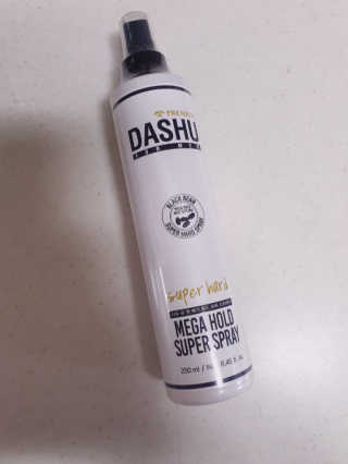 다슈코리아 다슈 포 맨 프리미엄 메가 홀드 슈퍼 스프레이 250ml — 4점을 준 리뷰어가 2020년 6월 올린 사용 사진