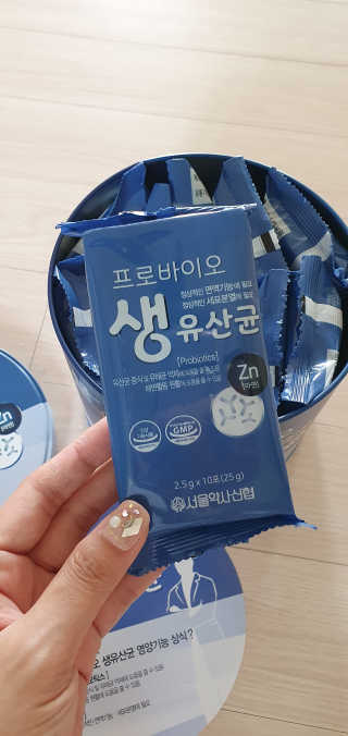서울약사신협_프로바이오생유산균_2.5G x 100포 — 5점을 준 리뷰어가 2020년 8월 올린 사용 사진