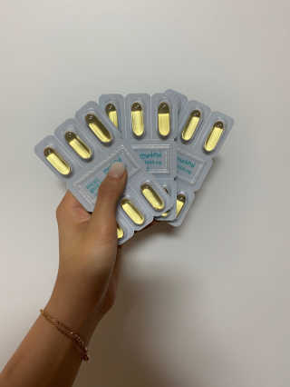 JW중외제약 마이코드 알티지 오메가3 1000 mg — 5점을 준 리뷰어가 2020년 8월 올린 사용 사진
