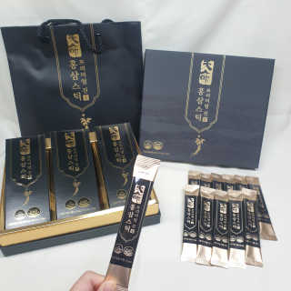 헬스업_천명진프리미엄홍삼스틱_10ml x 30포 — 4점을 준 리뷰어가 2020년 11월 올린 사용 사진