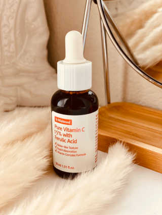 Wishtrend 순수 비타민 C 15 함유 Ferulic Acid — 5점을 준 리뷰어가 2020년 6월 올린 사용 사진