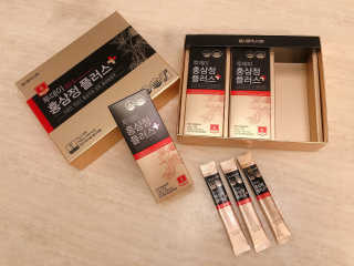 서울약사신협_투데이홍삼정플러스스틱_10g x 30포 — 5점을 준 리뷰어가 2020년 11월 올린 사용 사진