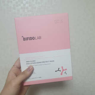 비피도랩 프로클리닉 폴루션에이징 프로텍트 마스크 — 5점을 준 리뷰어가 2020년 9월 올린 사용 사진