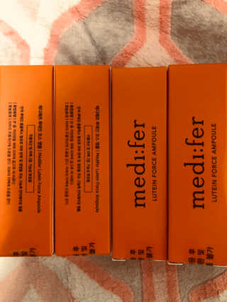 메디페르 루테인앰플 10ml 4개 — 4.5점을 준 리뷰어가 2020년 4월 올린 사용 사진