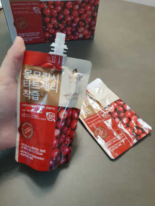 자연에온 몽모랑시 타트체리 착즙 100mL 10개입 2BOX — 5점을 준 리뷰어가 2020년 11월 올린 사용 사진