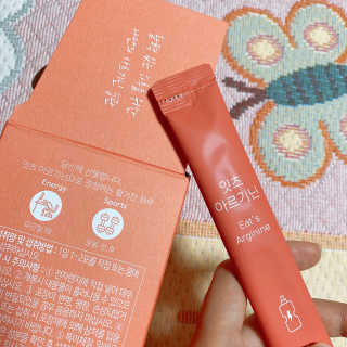 네츄럴굿띵스 잇츠 아르기닌 14포 1박스 — 5점을 준 리뷰어가 2020년 5월 올린 사용 사진