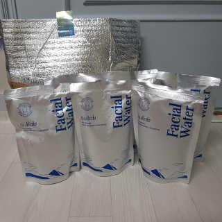 [설랩] 클렌징워터 세안수 500ml x 6팩 — 5점을 준 리뷰어가 2020년 8월 올린 사용 사진