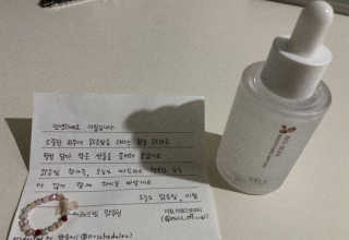 [미릴] 맑음빛 레드빈 브라이트닝 앰플 — 5점을 준 리뷰어가 2020년 11월 올린 사용 사진