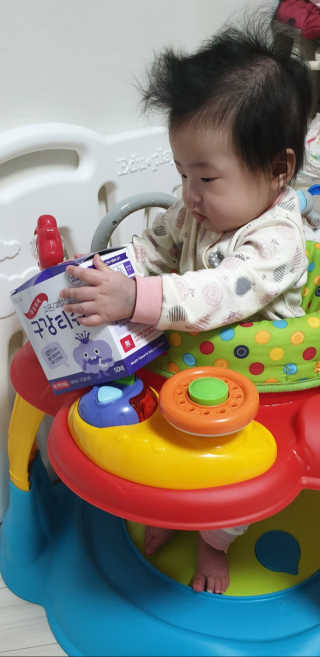 100도 이상에서 삶아 멸균 안심 아이수 구강 티슈 — 5점을 준 리뷰어가 2020년 11월 올린 사용 사진