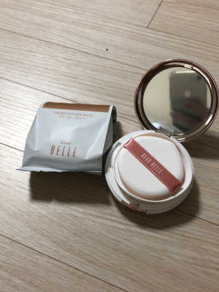 디어벨르 크림쿠션 DEAR BELLE CREAM COUSION — 4.5점을 준 리뷰어가 2020년 8월 올린 사용 사진