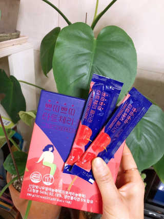 서울약사신협_쁘띠쁘띠타트체리콜라겐_20g x 14포 — 5점을 준 리뷰어가 2020년 12월 올린 사용 사진