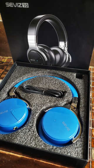 SEVIZ Bluetooth Headphones 10 3color — 5점을 준 리뷰어가 2020년 4월 올린 사용 사진