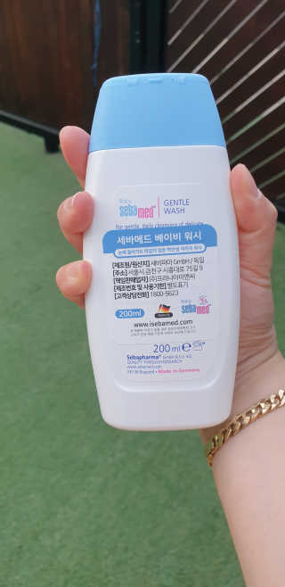 세바메드 베이비 바디워시 200ml — 5점을 준 리뷰어가 2020년 7월 올린 사용 사진