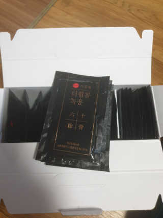 [시즌6] 이경제 더힘찬녹용 1개월분 — 5점을 준 리뷰어가 2020년 6월 올린 사용 사진